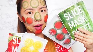 Kocostar Slice Mask Sheet Try On | Street Love
