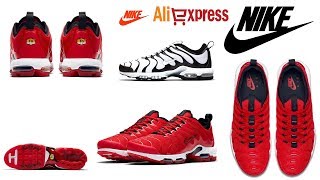 Original New Official Red Nike Air Max Plus on AliExpress