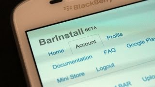 Install files OTA on BlackBerry 10 with BarInstall