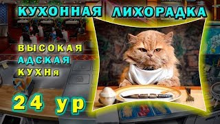 Ресторан высокой кухни 24 уровень ✏ Кухонная лихорадка прохождение