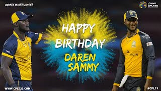 HAPPY BIRTHDAY DAREN SAMMY | #HappyBirthday #CPL #BiggestPartyInSport