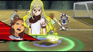 Inazuma Eleven Go Strikers 2013!  Zeus Vs Dark Angel   Wii (Dolphin/Gameplay)