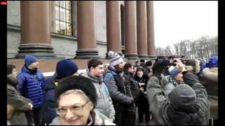 Эхо Москвы    Блоги   Акция «Синее кольцо» вокруг Исаакиевскго собора   Google Chrome 12 02 2017 13