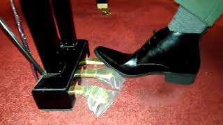 Yamaha Grand Piano pedal pumping in Cowboy Boot-cut Chukkas