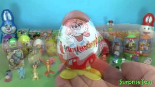 80 Surprise eggs, Маша и Медведь Kinder Surprise Mickey Mouse Disney Pixar Cars 2
