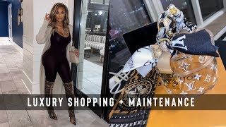 $4000 MAINTENANCE WEEK VLOG! | LASHES, LUXURY SHOPPING, BROWS ETC! | ALLYIAHSFACE
