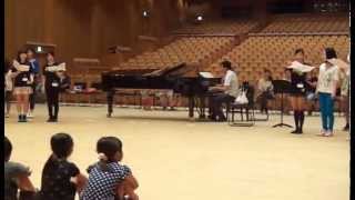 2013 0608 都城MJホール　「明日を信じて」小林真人(作詞・作曲)　・本人生演奏