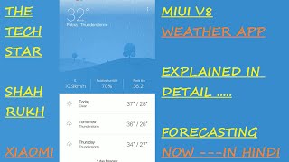 Miui 8 Weather App