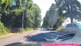 Speeded up Dash Cam Footage from Crindau, Newport to Caerwent, Caldicot
