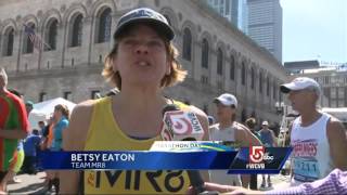 Runners share reactions to finishing Boston Marathon