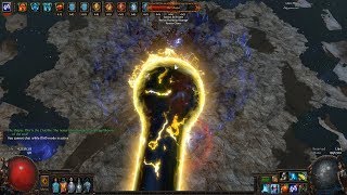 path of exile 3.0 shaper run pathfinder signal fire ice shot&barrage