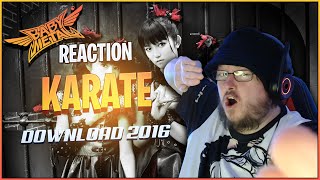 BabyMetal - KARATE (live uk download 2016) Reaction
