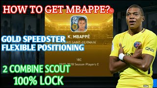 K. Mbappe Scouts Combination, Just 2 Scout, 100% LOCK!! - PES 2018 Mobile