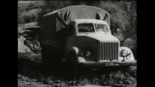 A GAZ 63-as teherautó gyári tesztjei (1947)