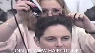 NOW SHOWING "MILITARY FLAT TOP" YVETTE CUTS MEGAN DVD 157 HAIRCUT.NET PLEASE SUBSCRIBE