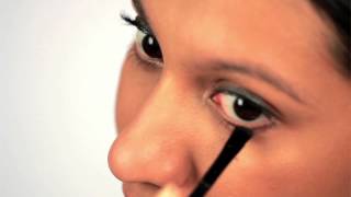 Pinceau plat eyeliner e.l.f.