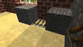 Телепорт сквозь стену / Teleport through the wall (Minecraft)