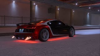 NFS PAYBACK - Dariu's R8 (From nfs carbon) Customization + Air Suspension