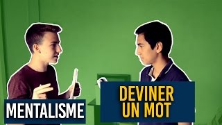 Magie n°115: DEVINER un MOT - tour de mentalisme