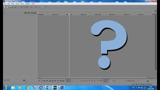 Пропали окна в Sony Vegas Как вернуть?