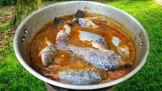 Amazing Village Style Full Fish Curry | Prepared by My Mummy | Village Food