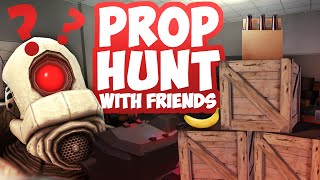 Gmod Prop Hunt - Suicide Skills, Sneaky Cars & Dumpster Traps (Garry's Mod Funny Moments)