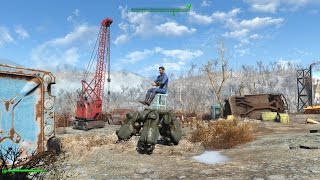 Fallout 4: Automathrone, U CAN DRIVE IT!!!