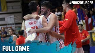 Spain v Serbia - Full Game - FIBA U20 European Championship 2017