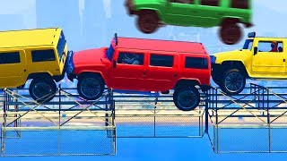 НЕУКЛЮЖИЙ ХАММЕР СПОСОБЕН ПРОЙТИ ЭТУ ДИЧЬ! (GTA 5 ONLINE ГОНКИ)