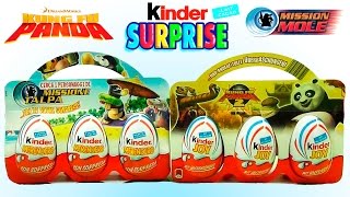 6 Киндер сюрприз Панда Кунг Фу Миссия Крот коллекция 2007 2011