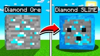 How to turn ANY Minecraft BLOCK into SLIME!