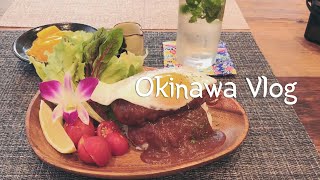 오키나와 맛집 VLOG l 함박 스테이크, 돌고래쇼, 오리온 모토부 리조트까지 북부 브이로그 Okinawa Travel