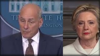 JOHN KELLY COMES FORWARD, WIPES SMIRK OFF HILLARY CLINTON’S FACE AND STRIKES FEAR IN BILL’S HEART