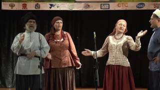 Фольклорный ансамбль казачьей песни "Вечеря", кубанская шуточая песня "Я в сэрэду родылася"
