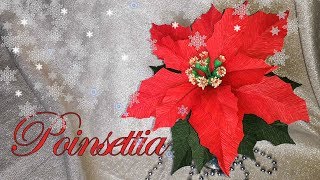 Рождественская звезда из бумаги / Poinsettia of paper