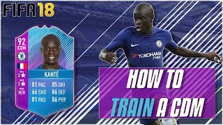 How to Train a CDM in Fifa 18 Career Mode - Training Tutorial