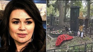На похо*ронах Заворотнюк поставлен крест: снимок с кладбища