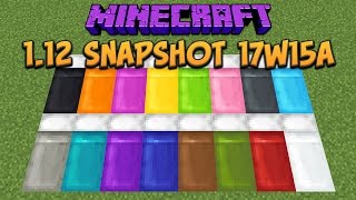 Minecraft 1.12 Snapshot 17w15a Colored Beds - Bouncy Beds!
