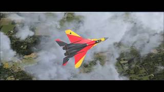 Mig-29 Testflight from Navy Air Base Nordholz Germany ETMN FSX
