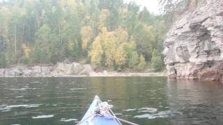 На байдарке Варзуга 1 по красноярскому морю