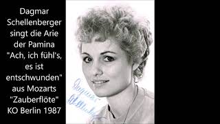 Dagmar Schellenberger singt die Arie der Pamina (1987, live)