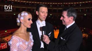 Honour Dance Arunas Bizokas & Katusha Demidova - International Championships 2014