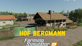 Farming Simulator 19 карта HOF BERGMANN развитие карьеры серия №3