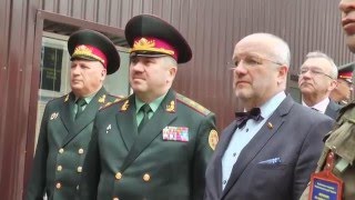 Міністр оборони України та міністр охорони краю Литовської республіки у Харкові (Академія НГУ)