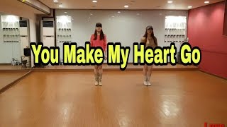 You Make My Heart Go Line Dance-Brenna Stith (July 2015
)