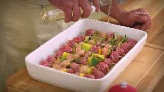 Шашлык в помпейской печи от Alfa Pizza