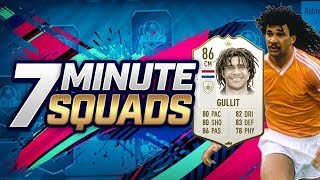 INSANE FIRST OWNER RUUD GULLIT 7 MINUTE SQUADS vs JACK54 ? (FIFA 19)