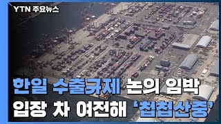 테이블에 올린 '수출 규제'...앞길은 '첩첩산중' / YTN