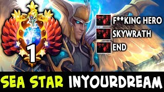 TOP-1 RANK InYourDream Skywrath — mid Shadow Fiend DESTROYED
