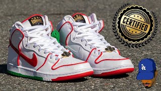 Guided Laces: AUTHENTICATED Paul Rodriguez Nike SB Dunk High